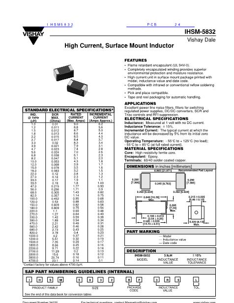 IHSM5832數(shù)據(jù)手冊封面