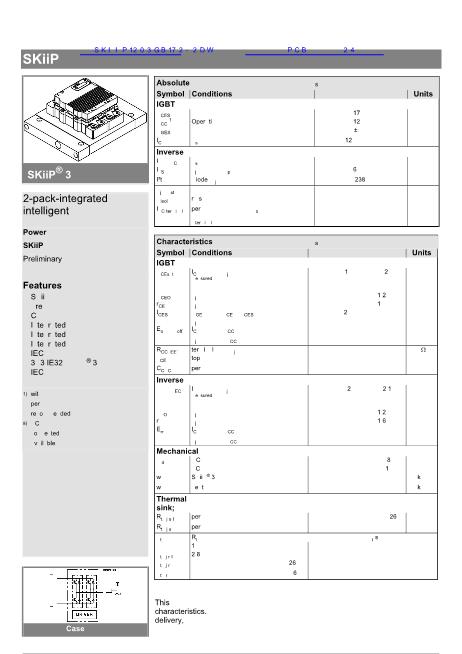 SKIIP1203GB172-2DW數(shù)據(jù)手冊封面