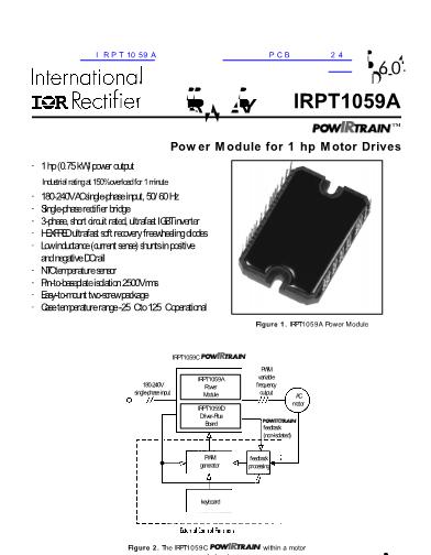 IRPT1059A数据手册封面