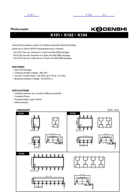 K101數(shù)據(jù)手冊(cè)封面