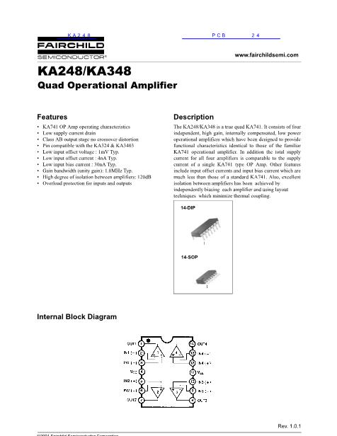 KA248数据手册封面