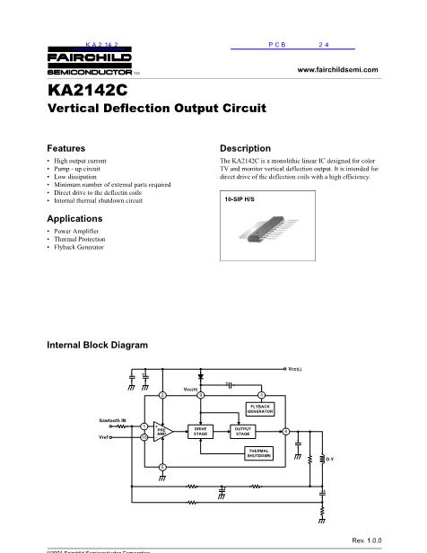 KA2142数据手册封面