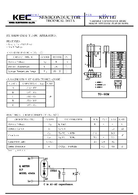 KDV147數(shù)據(jù)手冊封面