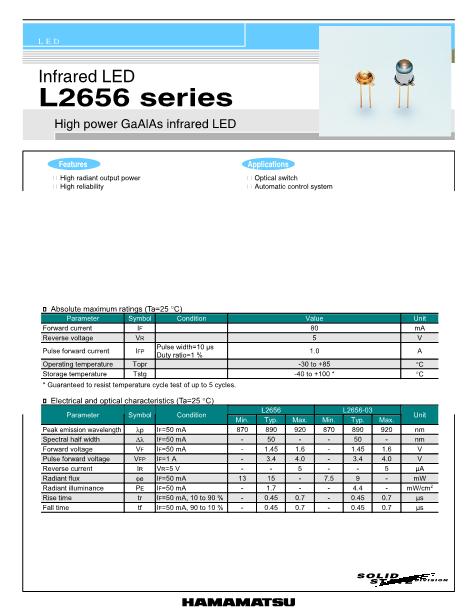 L2656数据手册封面