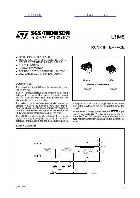 L3845數(shù)據(jù)手冊封面