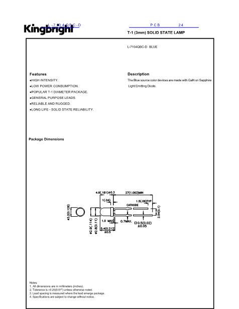 L-7104QBC-D数据手册封面
