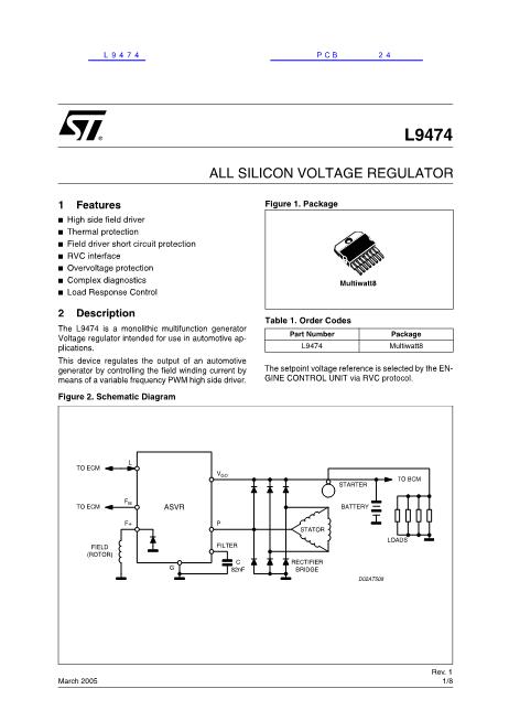 L9474數(shù)據(jù)手冊(cè)封面