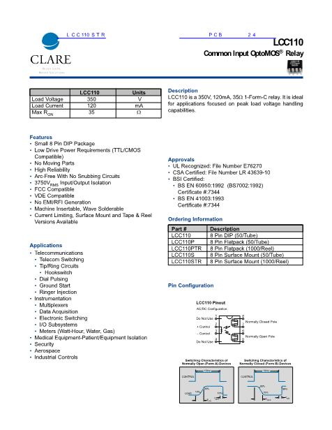 LCC110數(shù)據(jù)手冊封面
