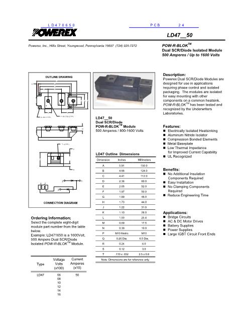 LD470650數(shù)據(jù)手冊封面