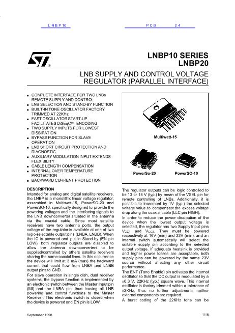 LNBP10数据手册封面