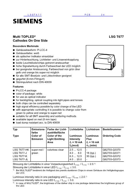 LSGT677数据手册封面
