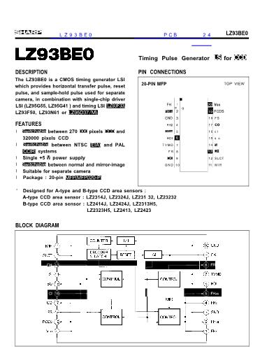 LZ93BE0數(shù)據(jù)手冊(cè)封面