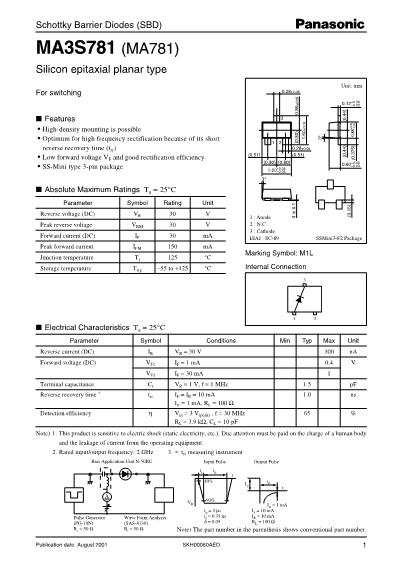 MA781數(shù)據(jù)手冊封面
