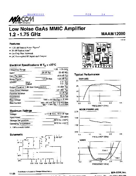 MAAM12000數(shù)據(jù)手冊(cè)封面