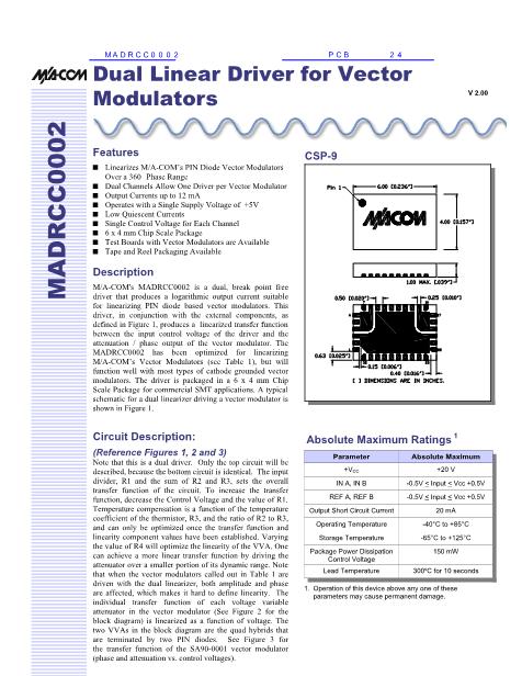 MADRCC0002數(shù)據(jù)手冊(cè)封面