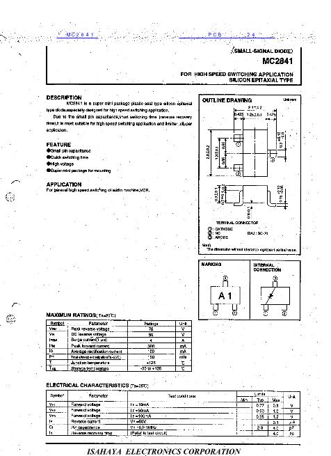 MC2841數(shù)據(jù)手冊(cè)封面
