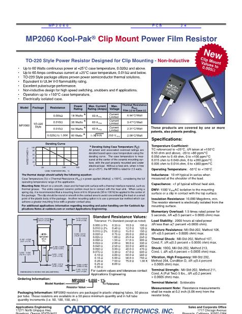 MP2060数据手册封面