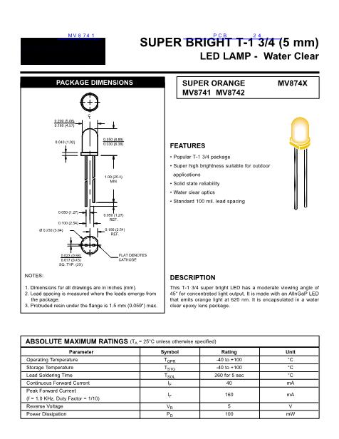 MV8741數(shù)據(jù)手冊(cè)封面