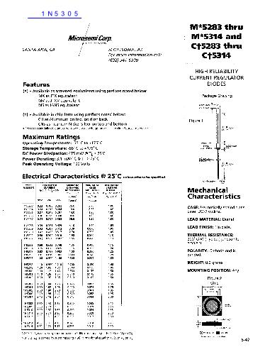 1N5305數(shù)據(jù)手冊封面