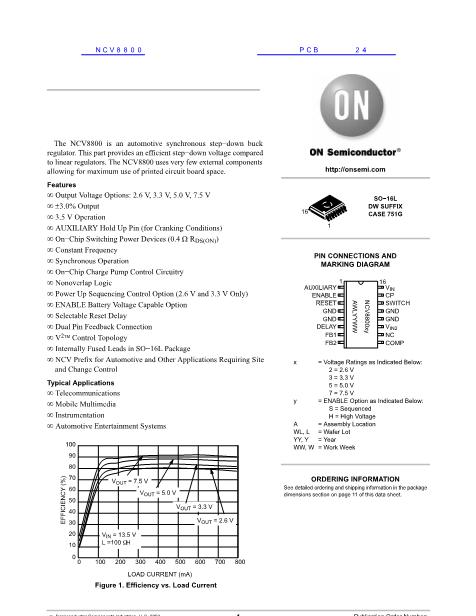NCV8800數(shù)據(jù)手冊(cè)封面