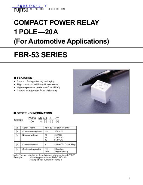 FBR53ND10-Y數(shù)據(jù)手冊封面