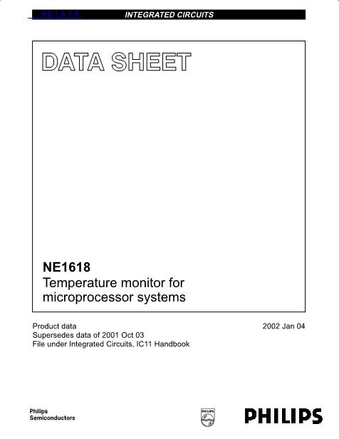 NE1618数据手册封面