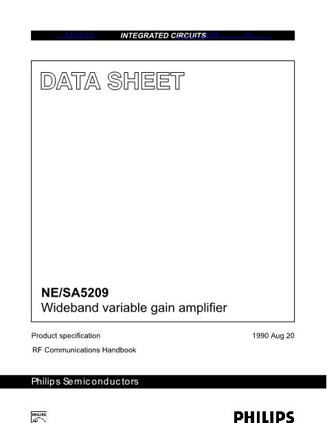 NE5209数据手册封面