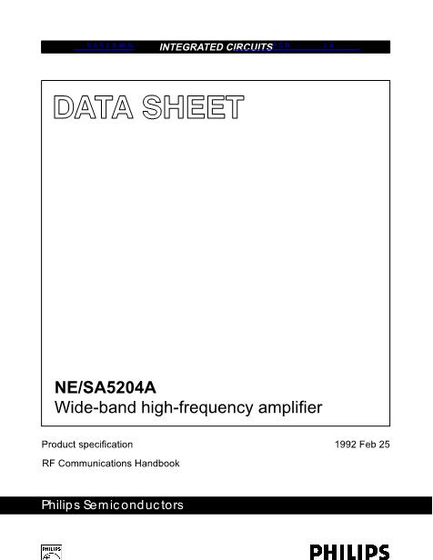 NE5204数据手册封面