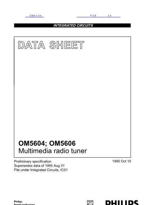 OM5604数据手册封面
