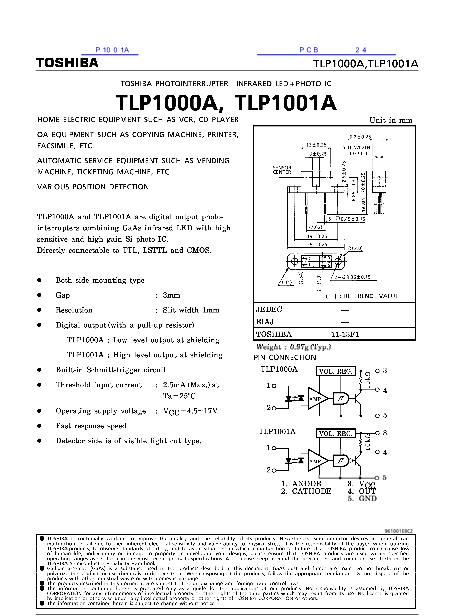 P1001A數(shù)據(jù)手冊封面