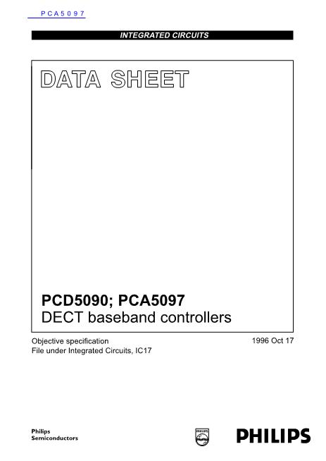 PCA5097数据手册封面