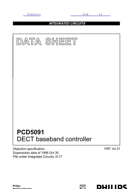 PCD5091数据手册封面