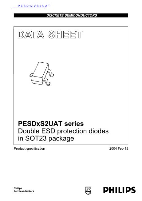 PESD12VS2UAT数据手册封面