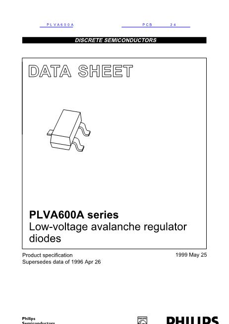 PLVA600A數(shù)據(jù)手冊封面