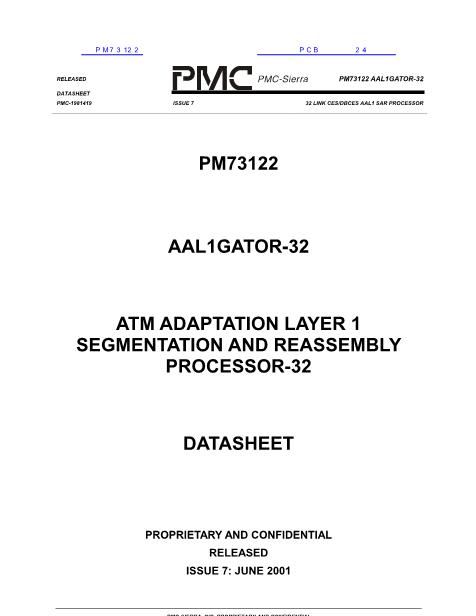 PM73122数据手册封面