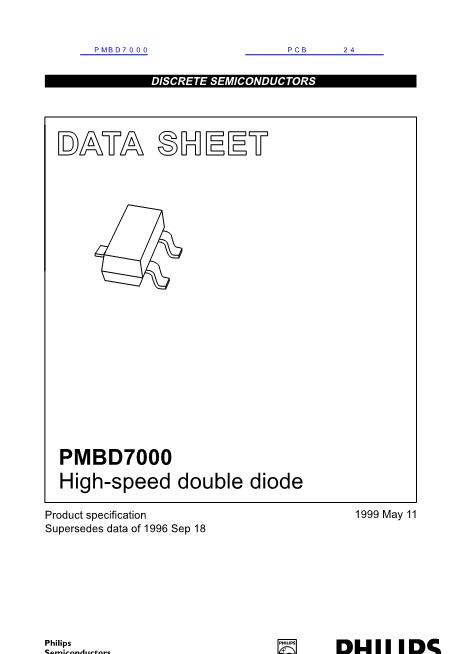 PMBD7000数据手册封面