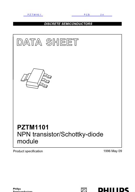 PZTM1101数据手册封面