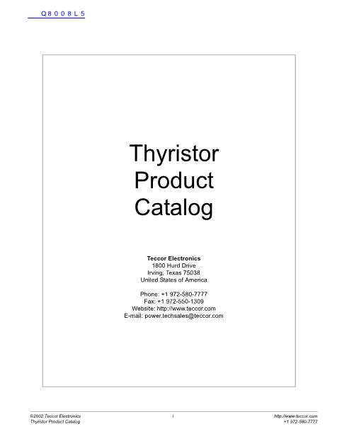 Q8008L5數(shù)據(jù)手冊(cè)封面