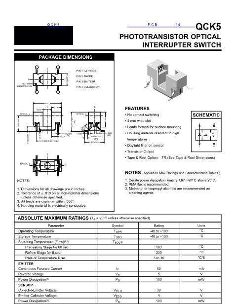 QCK5数据手册封面