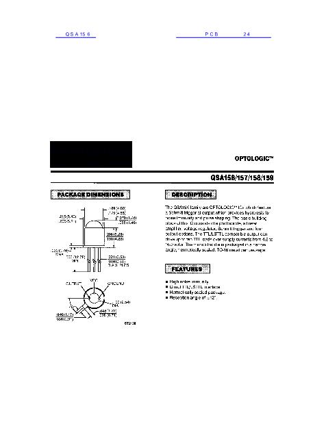QSA156數(shù)據(jù)手冊封面