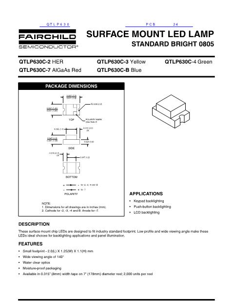QTLP630數(shù)據(jù)手冊(cè)封面