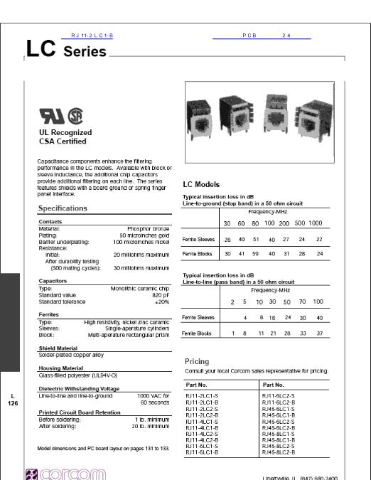 RJ11-2LC1-B数据手册封面