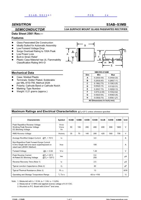 S3AB-DS2561數(shù)據(jù)手冊(cè)封面