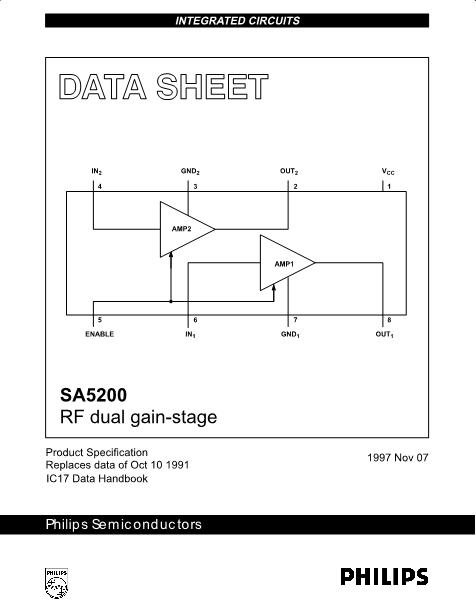 SA5200数据手册封面