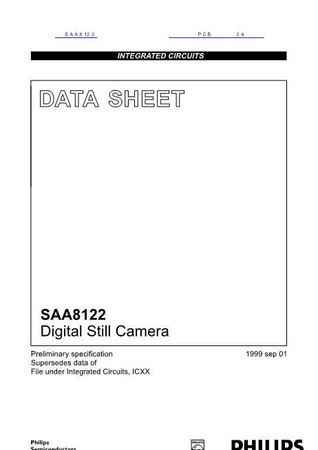SAA8122数据手册封面