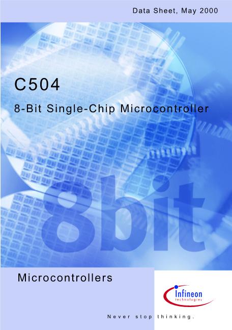 SAB-C504数据手册封面