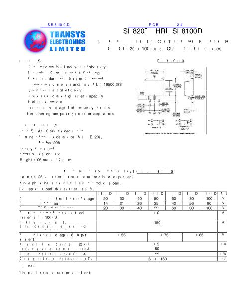 SB8100D數(shù)據(jù)手冊(cè)封面