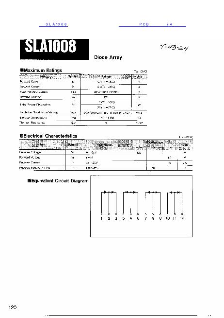 SLA1008數(shù)據(jù)手冊封面