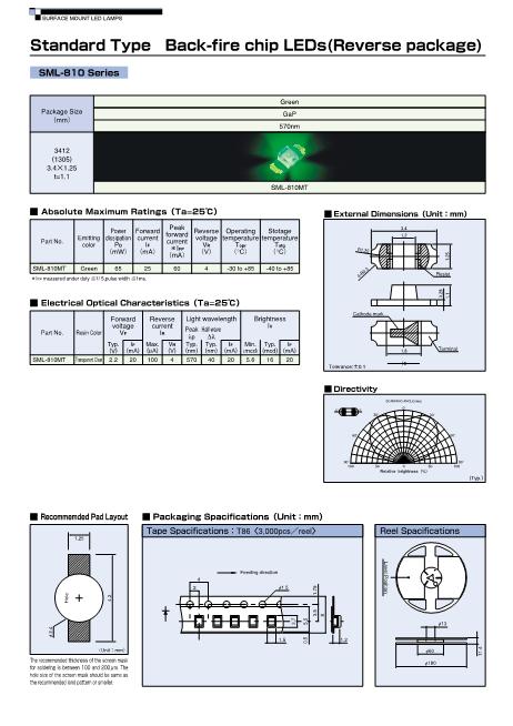 SML-810數(shù)據(jù)手冊封面