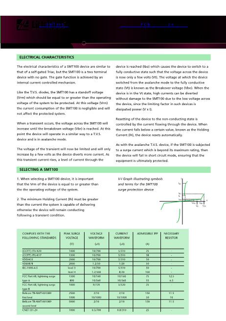SMT100數(shù)據(jù)手冊封面